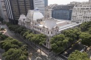 Picture taken with drone of the National Museum of Fine Arts (1938) - Rio de Janeiro city - Rio de Janeiro state (RJ) - Brazil