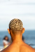 Young man with cut and dyed hair - Mens fashion - Rio de Janeiro city - Rio de Janeiro state (RJ) - Brazil