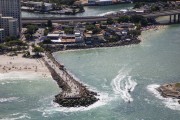 Aerial view of the breakwater - Rio de Janeiro city - Rio de Janeiro state (RJ) - Brazil