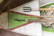 Rustic traditional fishing tools in the Santo Antonio community - Rio Negro Sustainable Development Reserve - Near the Anavilhanas Archipelago - Novo Airao city - Amazonas state (AM) - Brazil