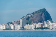 View of Copacabana Beach with the Cantagalo Hill in the background  - Rio de Janeiro city - Rio de Janeiro state (RJ) - Brazil