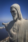 Picture taken with drone of the Christ the Redeemer - Rio de Janeiro city - Rio de Janeiro state (RJ) - Brazil