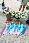 Offerings for Yemanja During the party on the day of the Queen of the Sea - Arpoador Beach - Rio de Janeiro city - Rio de Janeiro state (RJ) - Brazil