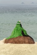 Sand sculpture in honor of Yemanja made by artist Rogean Rodrigues on the day of the Yemanja festival
 - Rio de Janeiro city - Rio de Janeiro state (RJ) - Brazil