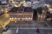 Picture taken with drone of the buildings of customhouse and Guardamoria (1906) - Manaus city - Amazonas state (AM) - Brazil