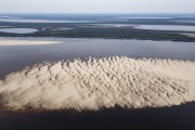 Picture taken with drone of river islands - Anavilhanas National Park  - Manaus city - Amazonas state (AM) - Brazil