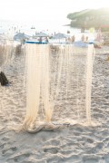 Fishing net - Fishing village Z-13 - on Post 6 of Copacabana Beach - Rio de Janeiro city - Rio de Janeiro state (RJ) - Brazil