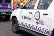 Maria da Penha Patrol Vehicle of the Rio de Janeiro Municipal Guard - a troop specialized in preventing and combating violence against women - Rio de Janeiro city - Rio de Janeiro state (RJ) - Brazil