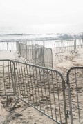 Mobile grids for demarcation of events on the sand of Copacabana Beach - Rio de Janeiro city - Rio de Janeiro state (RJ) - Brazil