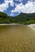 Mouth of river - Dois Rios Beach waterfront - Angra dos Reis city - Rio de Janeiro state (RJ) - Brazil