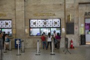 Architectural detail of the Central do Brasil Train Station - Rio de Janeiro city - Rio de Janeiro state (RJ) - Brazil
