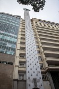 Clock (1955) of Passeio Building (1934) - old Mesbla Building - Rio de Janeiro city - Rio de Janeiro state (RJ) - Brazil