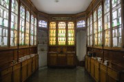 Part of the permanent exhibit that recreates the Teixeira Novaes Homeopathic Pharmacy (Imperial Pharmacy) 1847 - National Historical Museum - Rio de Janeiro city - Rio de Janeiro state (RJ) - Brazil