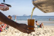 Mate tea sale - considered Cultural and Intangible Heritage of the Rio de Janeiro city - Ipanema Beach  - Rio de Janeiro city - Rio de Janeiro state (RJ) - Brazil