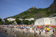 Urca Beach with Cassino da Urca building and old TV Tupi in the background  - Rio de Janeiro city - Rio de Janeiro state (RJ) - Brazil