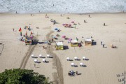Top view of the Copacabana Beach waterfront - Rio de Janeiro city - Rio de Janeiro state (RJ) - Brazil