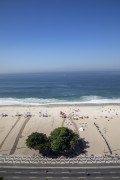 Top view of the Copacabana Beach waterfront - Rio de Janeiro city - Rio de Janeiro state (RJ) - Brazil