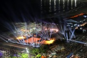 Stage set up on Copacabana Beach for concert of Madonna - Rio de Janeiro city - Rio de Janeiro state (RJ) - Brazil
