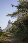 Christ the Redeemer seen from the Pedrao Viewpoint - Rio de Janeiro city - Rio de Janeiro state (RJ) - Brazil