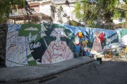 Graffiti on wall - Rio de Janeiro city - Rio de Janeiro state (RJ) - Brazil