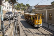 Santa Teresa Tram near to Largo dos Guimaraes Square - Rio de Janeiro city - Rio de Janeiro state (RJ) - Brazil