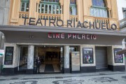 Facade of the Riachuelo Rio Theater (1890) - old Cine Palacio - Rio de Janeiro city - Rio de Janeiro state (RJ) - Brazil