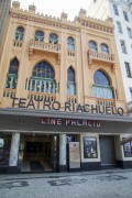 Facade of the Riachuelo Rio Theater (1890) - old Cine Palacio - Rio de Janeiro city - Rio de Janeiro state (RJ) - Brazil