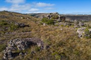  Aerial photo of sandstone formations in Guartela - Devonian Escarpment Environmental Protection Area - Tibagi city - Parana state (PR) - Brazil