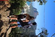 Trail to Morro Dois Irmaos (Two Brothers Mountain) with the Rock of Gavea in the background - Rio de Janeiro city - Rio de Janeiro state (RJ) - Brazil