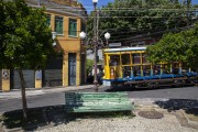 Santa Teresa Tram near to Largo das Neves Square  - Rio de Janeiro city - Rio de Janeiro state (RJ) - Brazil