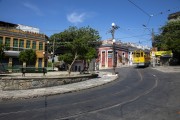 Santa Teresa Tram near to Largo das Neves Square  - Rio de Janeiro city - Rio de Janeiro state (RJ) - Brazil