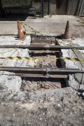 Maintaining the Santa Teresa Tram tracks - Rio de Janeiro city - Rio de Janeiro state (RJ) - Brazil