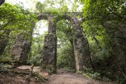 View of the Lazareto Aqueduct - Angra dos Reis city - Rio de Janeiro state (RJ) - Brazil