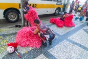 Bate-bolas (beats-ball) of Turma King lord during the original Reveler Contest - Cinelandia - Rio de Janeiro city - Rio de Janeiro state (RJ) - Brazil