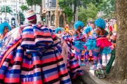 Bate-bolas (beats-ball) during the original Reveler Contest - Cinelandia - Rio de Janeiro city - Rio de Janeiro state (RJ) - Brazil