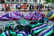 Bate-bolas (beats-ball) during the original Reveler Contest - Cinelandia - Rio de Janeiro city - Rio de Janeiro state (RJ) - Brazil