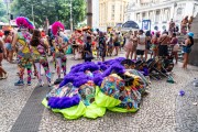 Bate-bolas (beats-ball) during the original Reveler Contest - Cinelandia - Rio de Janeiro city - Rio de Janeiro state (RJ) - Brazil