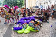 Bate-bolas (beats-ball) during the original Reveler Contest - Cinelandia - Rio de Janeiro city - Rio de Janeiro state (RJ) - Brazil