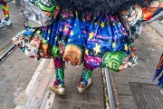 Bate-bolas (beats-ball) during the original Reveler Contest - Cinelandia - Rio de Janeiro city - Rio de Janeiro state (RJ) - Brazil