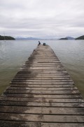 Wooden Pier at Mangue Beach - Angra dos Reis city - Rio de Janeiro state (RJ) - Brazil