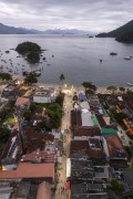 Picture taken with drone of Abraao Village - Angra dos Reis city - Rio de Janeiro state (RJ) - Brazil