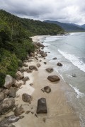 Picture taken with drone of Aventureiro Beach - Angra dos Reis city - Rio de Janeiro state (RJ) - Brazil