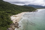 Picture taken with drone of Demo Beach - Angra dos Reis city - Rio de Janeiro state (RJ) - Brazil