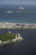 View of Rodrigo de Freitas Lagoon from Christ the Redeemer belvedere - Rio de Janeiro city - Rio de Janeiro state (RJ) - Brazil