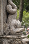 Fountain in the Garden of the Museum of Republic - old Catete Palace (1867) - Rio de Janeiro city - Rio de Janeiro state (RJ) - Brazil