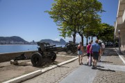 Tourists in the old Fort of Copacabana (1914-1987), current Historical Museum Army - Rio de Janeiro city - Rio de Janeiro state (RJ) - Brazil