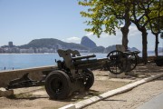 Cannons of the old Fort of Copacabana (1914-1987), current Historical Museum Army - Rio de Janeiro city - Rio de Janeiro state (RJ) - Brazil