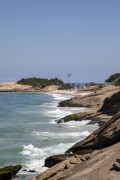 View of Diabo Beach (Devil Beach) from old Fort of Copacabana (1914-1987), current History Museum Army - Rio de Janeiro city - Rio de Janeiro state (RJ) - Brazil