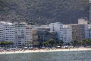 View of Copacabana neighborhood - from old Fort of Copacabana (1914-1987), current Historical Museum Army - Rio de Janeiro city - Rio de Janeiro state (RJ) - Brazil