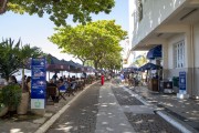 Tables in the external area of Confeitaria Colombo  - Old Fort of Copacabana (1914-1987), current History Museum Army - Rio de Janeiro city - Rio de Janeiro state (RJ) - Brazil